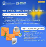 Прием заявок в реестр креативных индустрий.